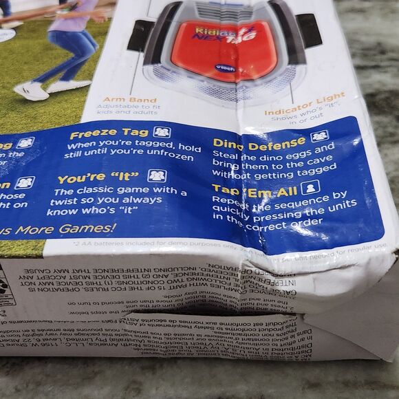 VTech KidiGo NexTag 20 Active Games Electronic Tag 4 Players NEW IN BOX - Picture 4 of 4